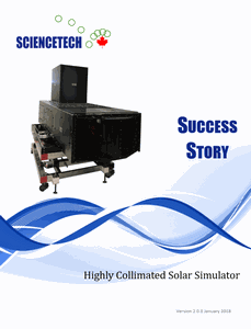Highly Collimated Aerospace Grade Solar Simulator