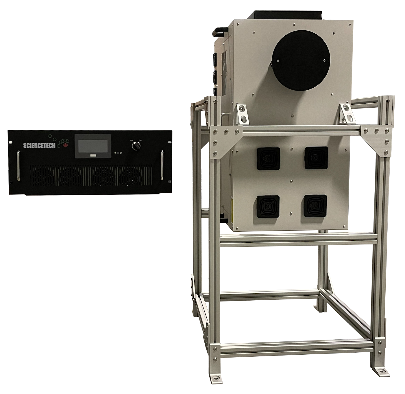 (SHC-3.0K-B) Solar Simulator, Highly Collimated, Class ABA, 11" diameter, Fresnel lens