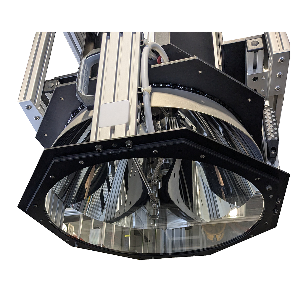 (HFSS-OW-BF) High Flux Solar Simulator Output Window for Radiative Module, Borofloat