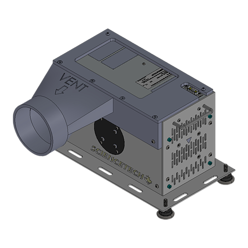 (LH-O3-VENT) Ozone-Venting Exhaust Port for LH-Series Lamp Housings