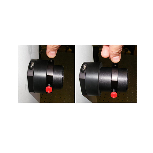 (VF2-UV) Variable Focus Optical Assembly, 2" Diameter, Fused Silica
