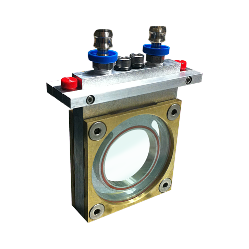 (WF-1Q) Compact Optical Liquid Filter, 1.75" with Quartz Windows