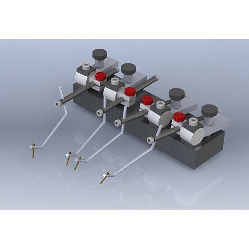 (SCP-4G) Probe Station, 4 Probes, Gold Spring Probes