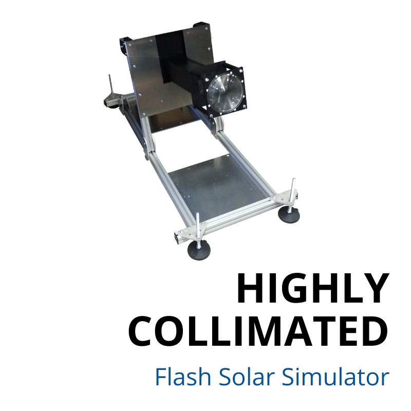 Highly Collimated Flash Solar Simulator