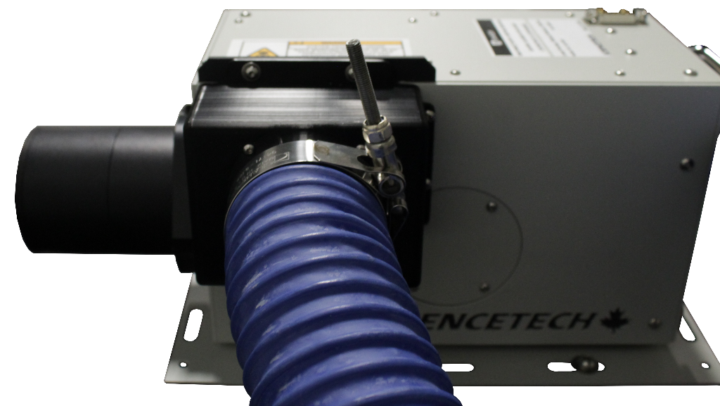 (LH-O3-VENT) Ozone-Venting Exhaust Port for LH-Series Lamp Housings