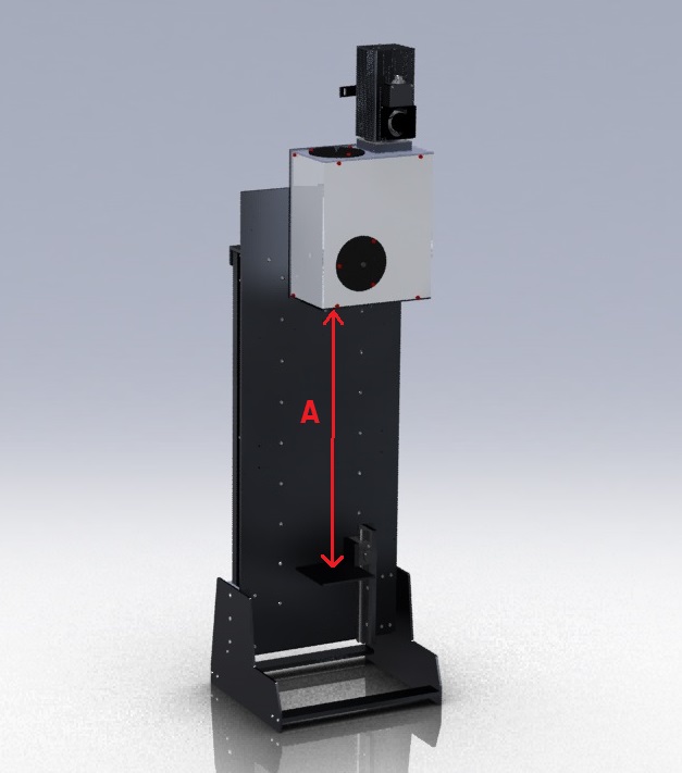 (DFS-150-LC) Downward Facing Vertical Stand for SS150