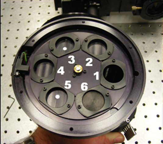 (SFW-6-1) 6 Position Computer Controlled Filter wheel, 1" filters