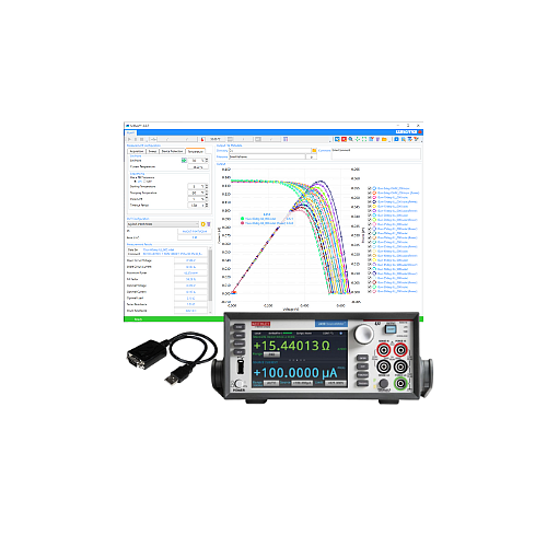 (SSIVT-T20C) 1A | 20W | 200V Current-Voltage Measurement System (IV Tester) - With Touch Screen