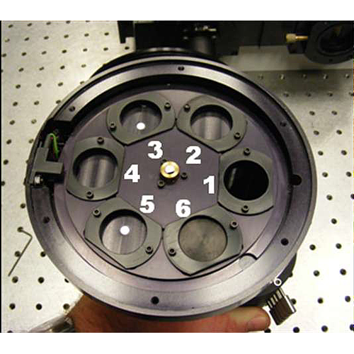 (FWG-4-2-Vac) 4 Position 2"Filter Wheel, Vacuum Grade