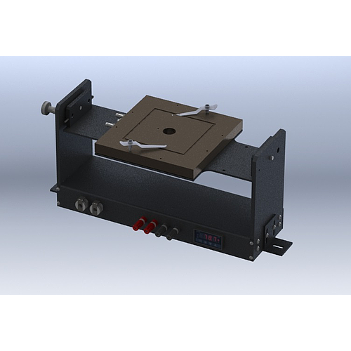 (SCC-6-L-F) 15 × 15 cm (6" × 6") Solar Cell Chuck, Liquid Cooled, Reversible