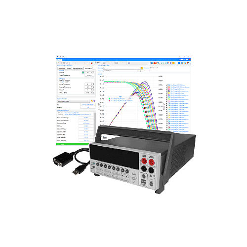 (SSIVT-21C) Current-Voltage Measurement System (IV Tester) - 20W Version for Continuous Solar Simulators